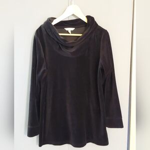 Soma Black Cotton Blend Top